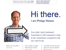 Tablet Screenshot of philippweiser.com